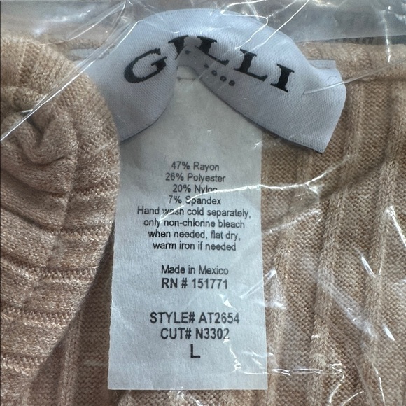 Gilli Ribbed Long Sleeve Top - Picture 6 of 6